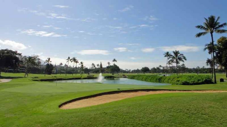 Ka'anapali Golf Courses, 36 Hole Golf Club On Lanai Island, Hawaii