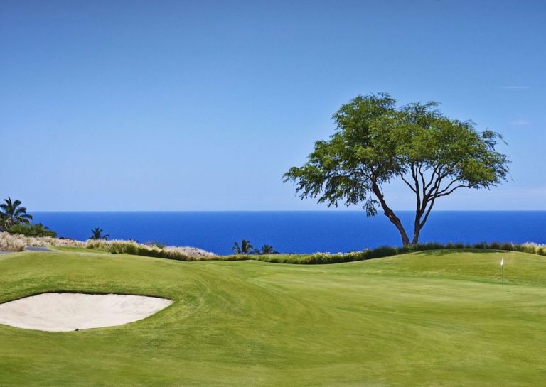 Hapuna Golf Course, 18 hole golf in Hawaii designed By Arnold Palmer