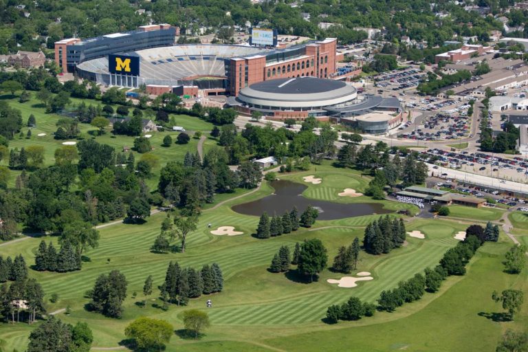 University of Michigan Golf Course Golf in Michigan